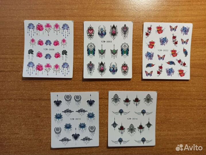 Наклейки на ногти