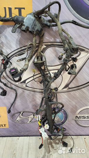 Проводка подкапотная двигателя Hyundai solaris