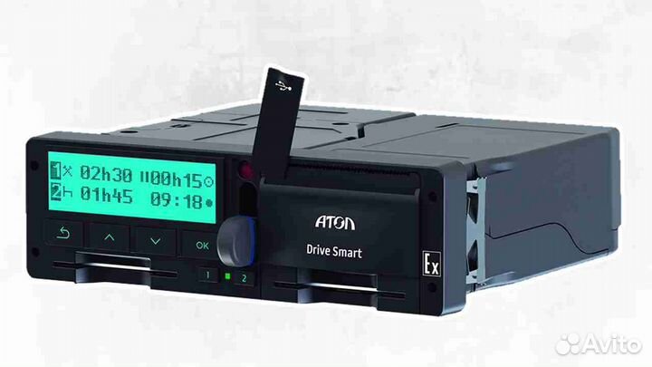 Тахограф Атол (Новый) с скзи (нкм) (под гарантию)