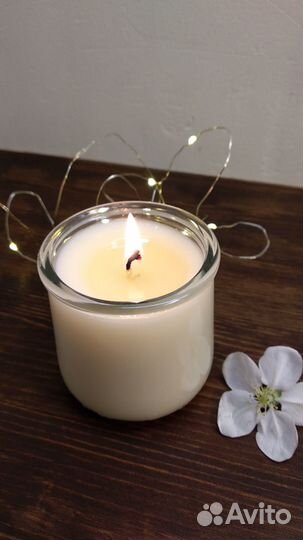Соевая свеча с ароматом 
