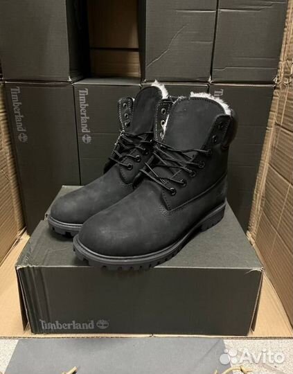 Ботинки Timberland зимние с мехом