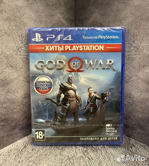 God of War на PS4 Новый диск