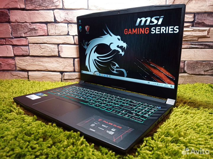 Топовый 16ядер MSi Pulse Core i7-11800H + RTX 3060