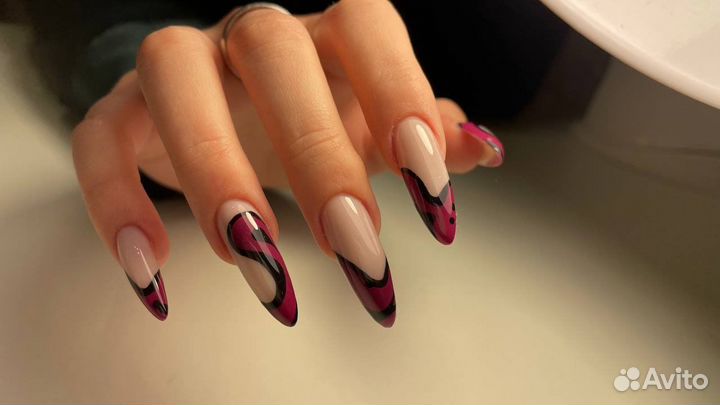 Маникюр гель лак