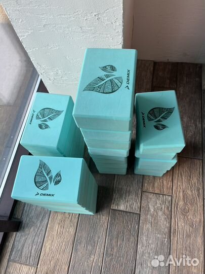 Кубики блоки для йоги и растяжки