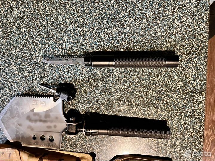 Лопата саперная 8в1 складная новая