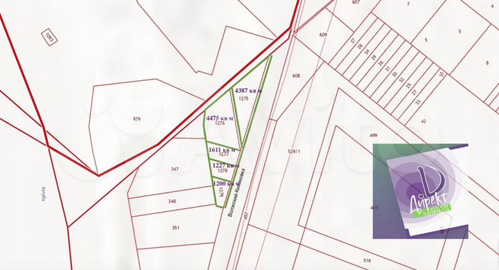 Участок 1,29 га (ИЖС)