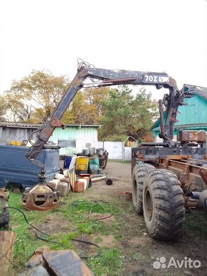 Манипулятор для погрузки леса. (Фискарь)