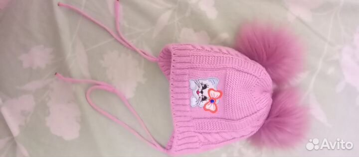 Шапка детская для девочки