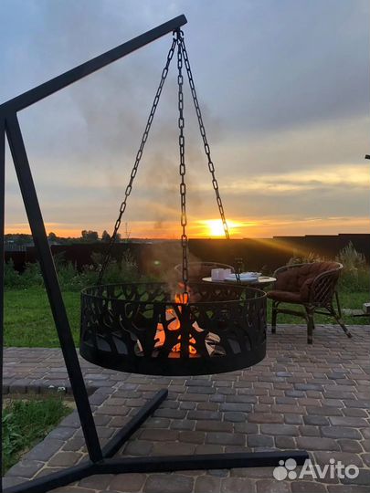 Мангалы, мангальные зоны, костровые чаши, очаги