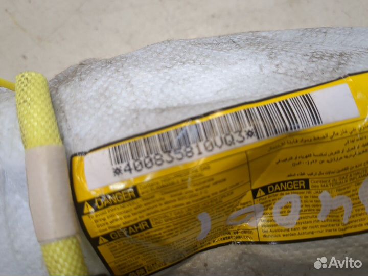 Подушка безопасности в сиденье Lexus IS, 2010