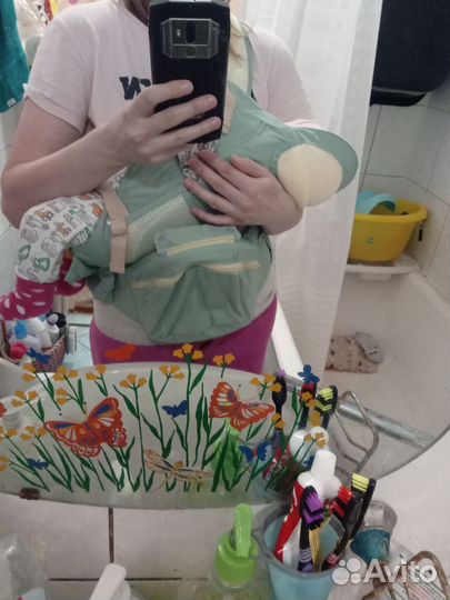 Эргорюкзак хипсит с 0 месяцев