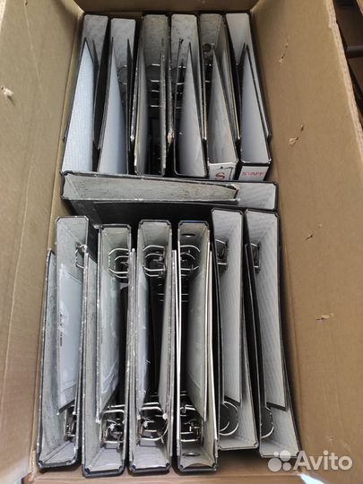 Папки офисные для документов на кольцах