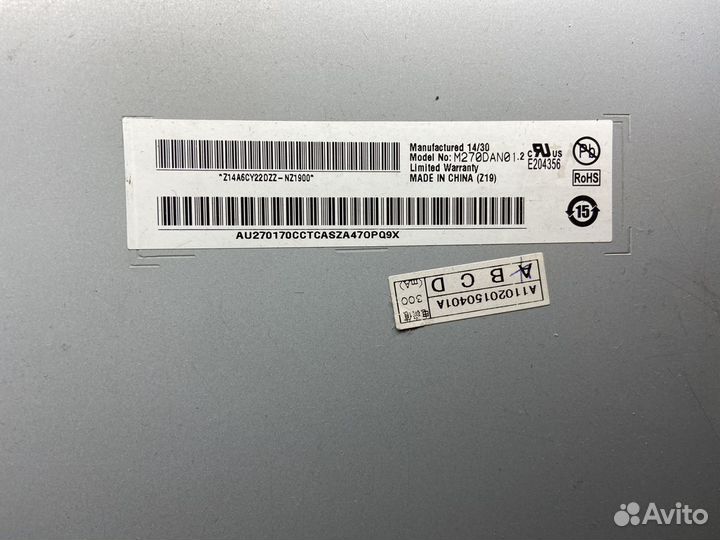 Матрица от Dexp G276 2k разрешение
