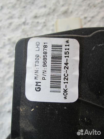 Педаль газа chevrolet cobalt 2013г