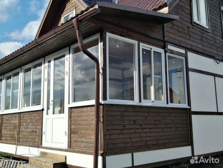 Остекление беседки