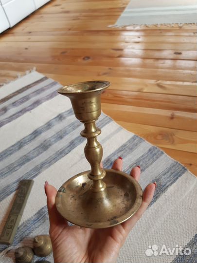 Подсвечник бронза