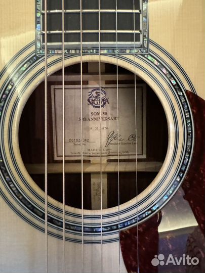 Гитара Sigma Som-50 50th Anniversary