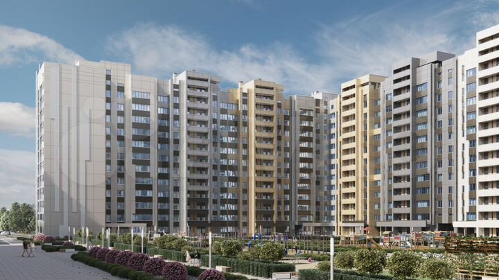 3-к. квартира, 77,5 м², 8/12 эт.