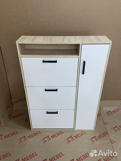 Обувница вместительная 18 пар, наличие склад