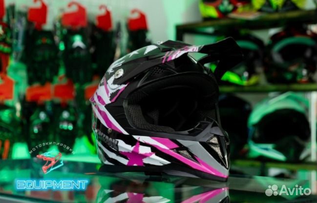 Кроссовый шлем