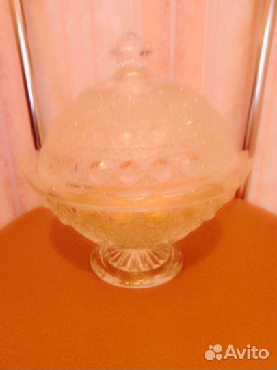 Вазы для фруктов хрусталь СССР