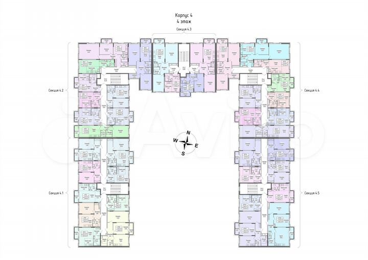 Квартира-студия, 24 м², 4/4 эт.