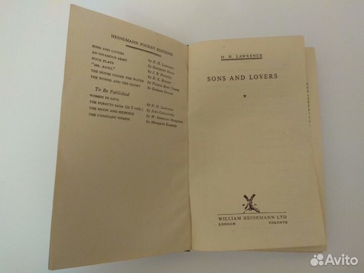 Сыновья и любовники. Дэвид Герберт Лоуренс