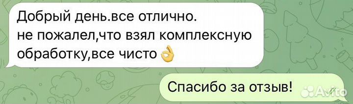 Уничтожение тараканов, клопов