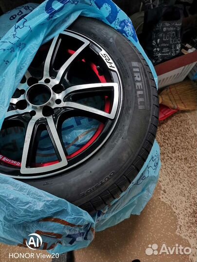 Комплект Литые диски с летней резиной R15. 4 / 98