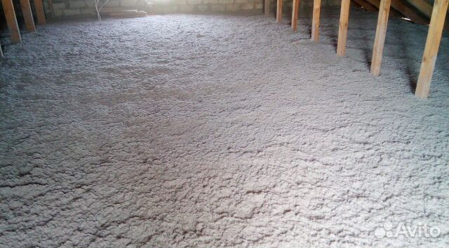 Утеплитель Эковата для межэтажных перекрытий