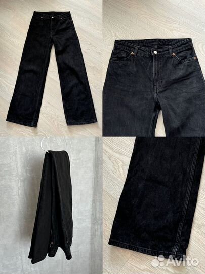 Джинсы черные Monki