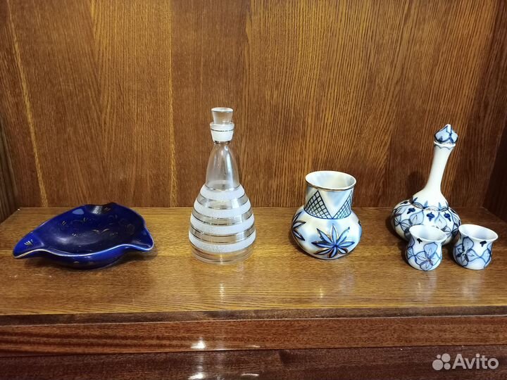 Вазы Кувшины Фужеры Бокалы Хлебница Стопки