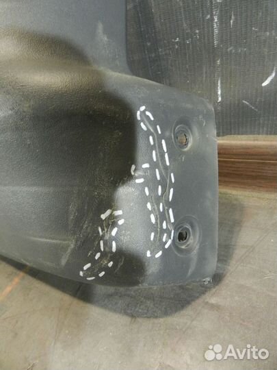 Накладка бампера заднего левая - GAZelle 2705