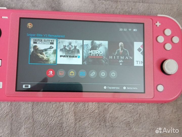 Nintendo switch lite прошитая