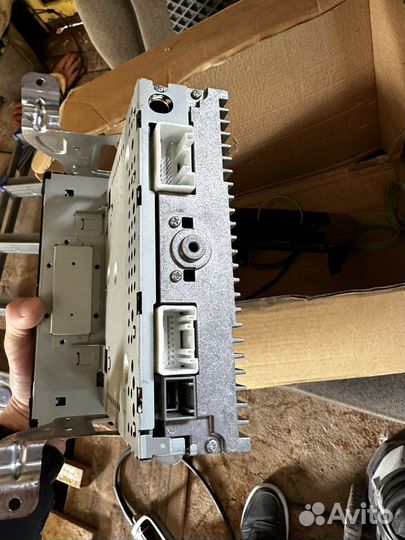 Заводская магнитола на Mitsubishi outlander