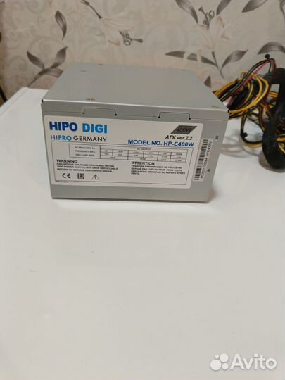 Блок питания hipo digi 400W