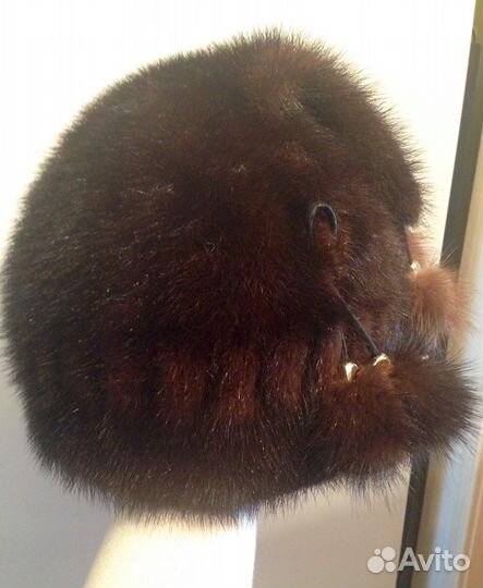 Шапка норковая новая