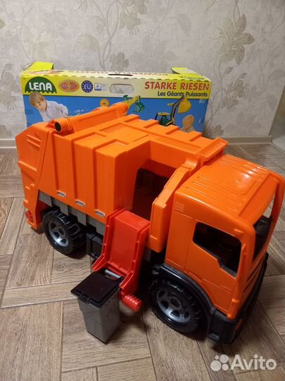 Машина детская игра мусоровоз