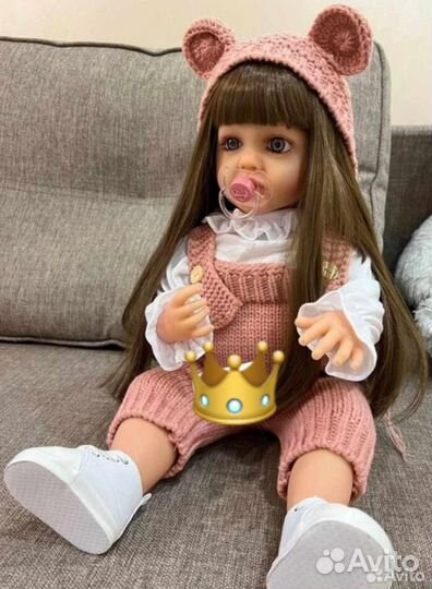 Кукла реборн силиконовая девочка