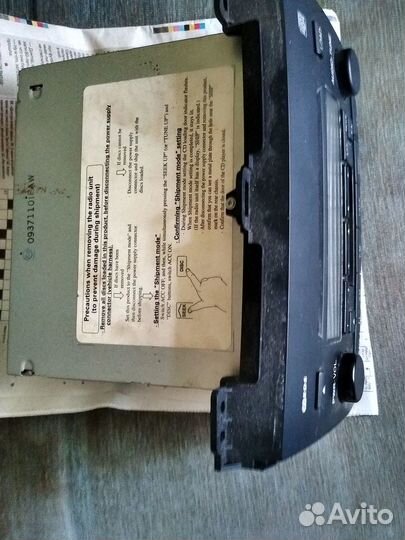 Оригинальная магнитола Pioneer Toyota 86120-60510