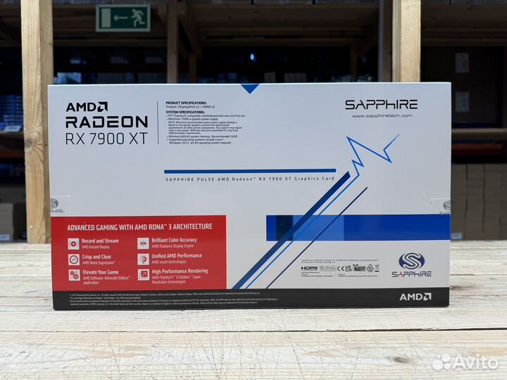 Sapphire RX 7900 XT pulse gaming OC 20GB