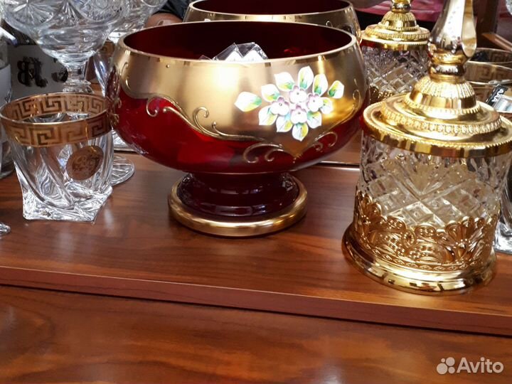 Вазы богемия