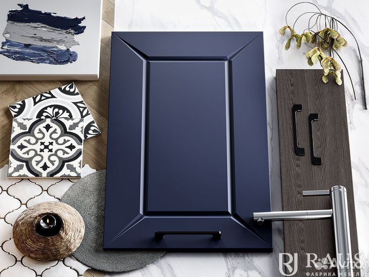 Кухонный гарнитур Глэдис Синий Софт