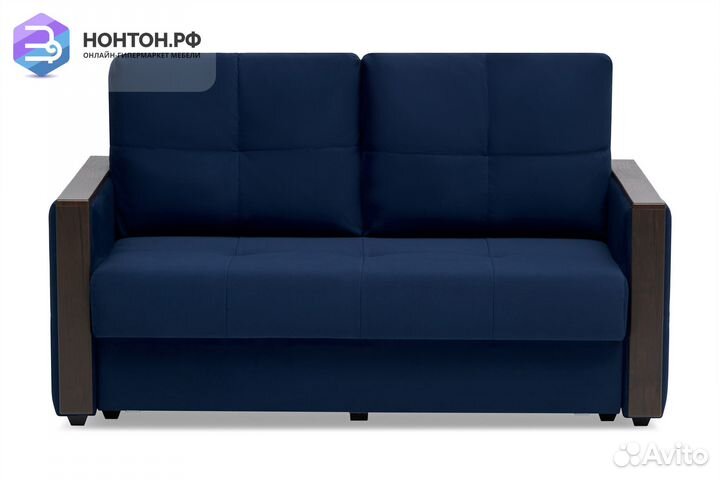 Диван еврокнижка Инсайд темно-синий