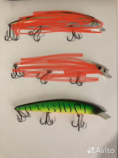 Воблеры tsuyoki и strik pro