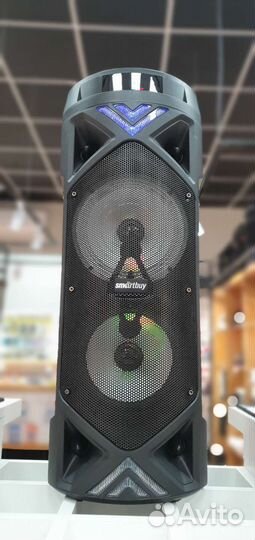 Блютуз колонка большая новая с микрофоном 30вт