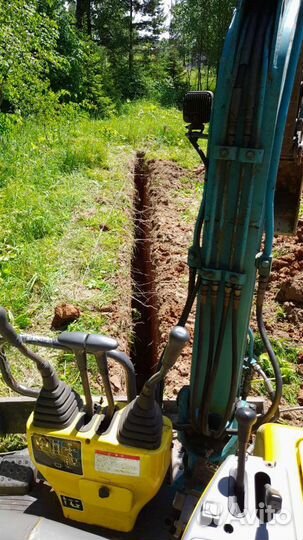 Услуги мини экскаватора