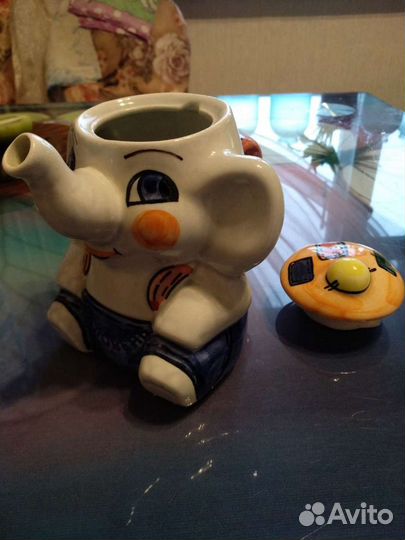 Слон, чайник заварочный