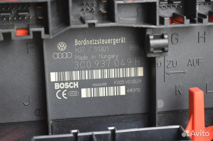 Блок управления бортовой сети volkswagen Passat B6